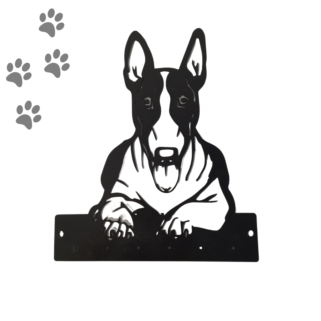Portallaves y correas Perro | Bull Terrier