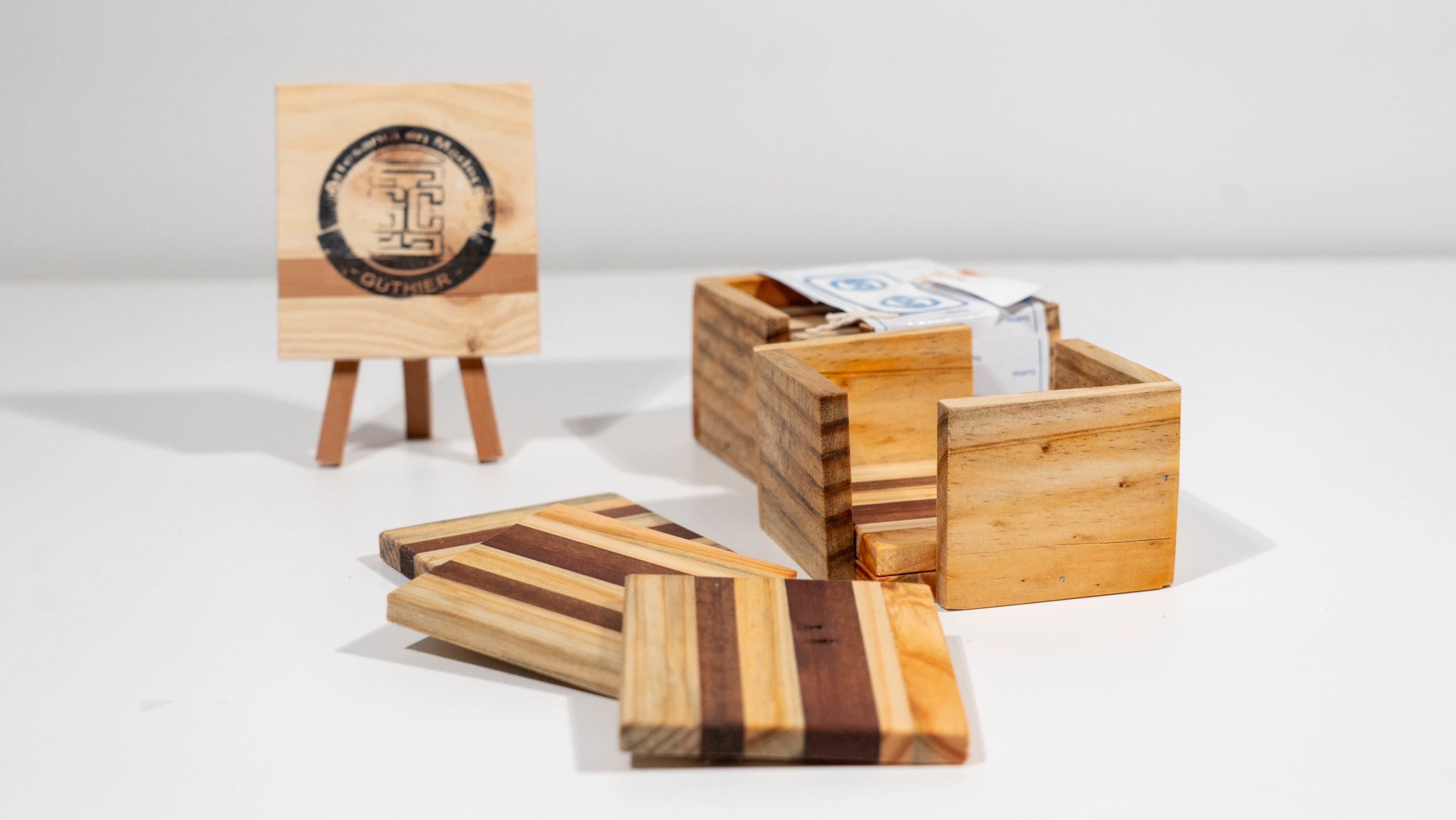 Posa Vasos 10×6 Listones prensados